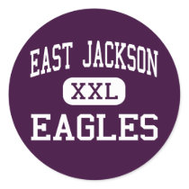 East Jackson - Eagles - Comprehensive - Commerce stickers