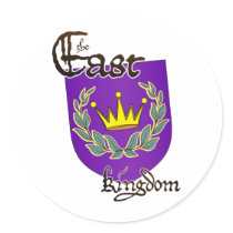 East Kingdom with Text sticker stickers
