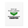 East Lansing Beer Pong Champion Post Cards