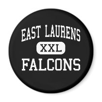 East Laurens - Falcons - High - Dublin Georgia magnets