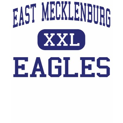 East Mecklenburg - Eagles - High - Charlotte Shirts by customteamsportswear