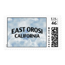 East Orosi California Postage