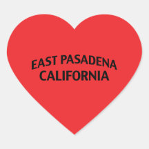 East Pasadena California Sticker