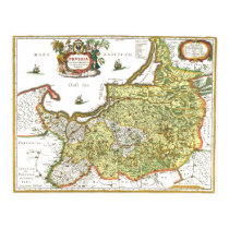 East Prussia Map posters