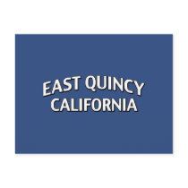 East Quincy California Postcard