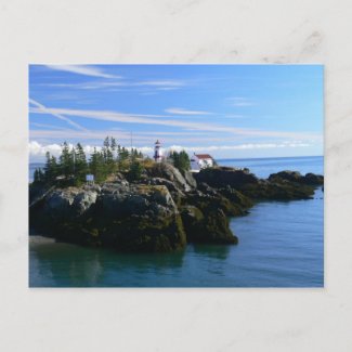 East Quoddy Lighthouse-Postcard postcard