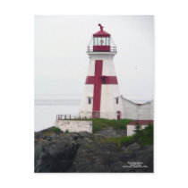 East Quoddy Lighthouse Postcard by hopefulone East Quoddy Lighthouse Postcard