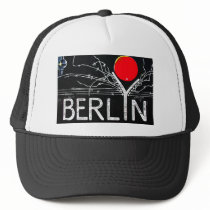 East Side Gallery, Berlin Wall, Barbed Wire/Red Su Hat