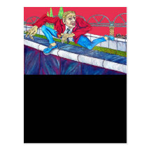 East Side Gallery, Berlin Wall, Escape Climb Postcards