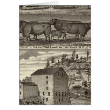 East Side, res & property and Davis' Mill Cards