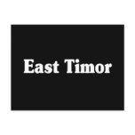 East Timor Classic Style Post Card