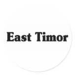 East Timor Classic Style stickers