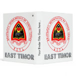 East Timor Coat of Arms binders