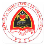 east timor coat of arms stickers