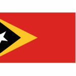 East Timor, Dominican Republic flag Cut Outs