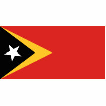 East Timor, Dominican Republic flag Photo Cut Out
