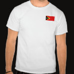 East Timor Flag Map Basic T-Shirt