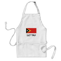 East Timor Flag aprons