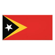 East Timor Flag Art Photo