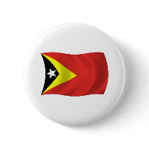 East Timor Flag Button
