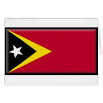 East Timor Flag cards