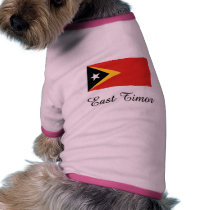 East Timor Flag Design pet clothing