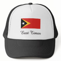 East Timor Flag Design hats