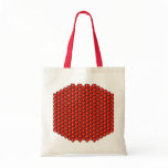 East Timor Flag Hearts Bag