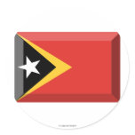 East Timor Flag Jewel stickers