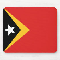 East Timor Flag Mousepad