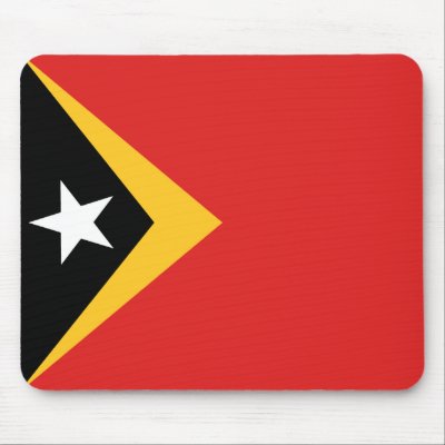 East Timor Flag Mousepad by FlagAndMap