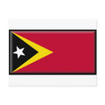 East Timor Flag Post Card
