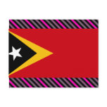 East Timor Flag Post Card