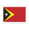 East Timor Flag Postcard