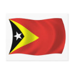 East Timor Flag Postcard