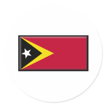East Timor Flag Sticker