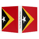 East Timor High quality Flag binders