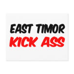 East Timor Kick Ass Postcard