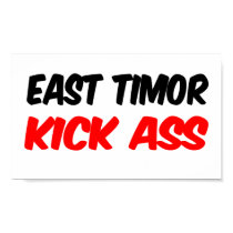 East Timor Kick Ass posters