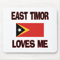 East Timor Loves Me mousepads