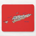 East Timor Map Mousepad