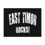 East Timor Rocks! Postcard
