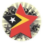 East Timor Star stickers