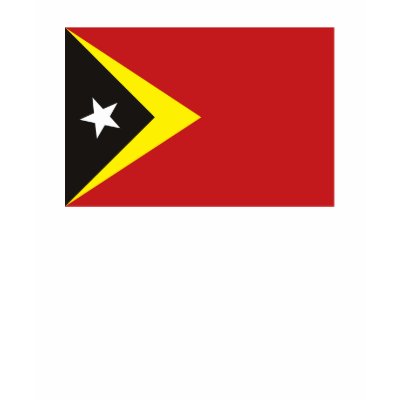East Timor T-shirt by FlagTshirts