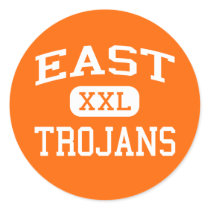East - Trojans - East High School - Waterloo Iowa stickers by customteamsportswear East - Trojans - East High School - Waterloo Iowa stickers