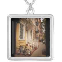 East Village Sidewalk on an Autumn Day Jewelry