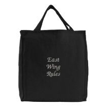East Wing Rules embroidered bag embroidered bags by Nana_R East Wing Rules embroidered bag embroidered bags