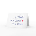 Easter - 3 nails + 1 cross = 4ever cards by tfraymond Easter - 3 nails + 1 cross = 4ever cards