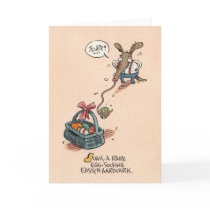 Easter Aardvark Greeting Cards