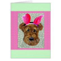 EASTER AIREDALE CARDS